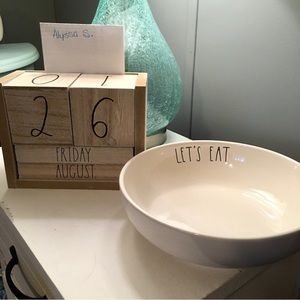 4 Rae Dunn Pasta Bowls